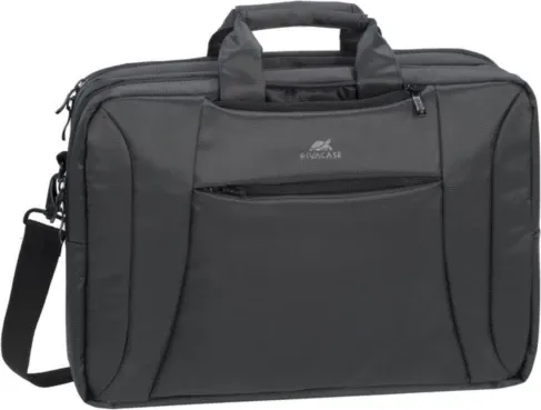 çantë laptopi/çantë shpine e konvertueshme RIVACASE 8290, për laptop 16\", e zezë qymyr - 3