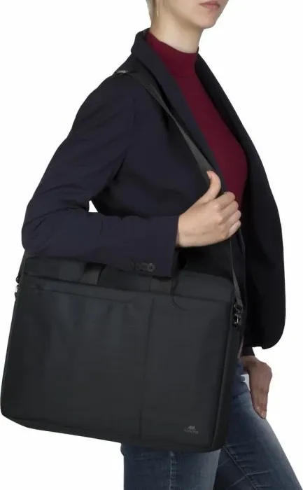 Çantë laptopi RivaCase ECO 8335, 15.6", e zezë - 8