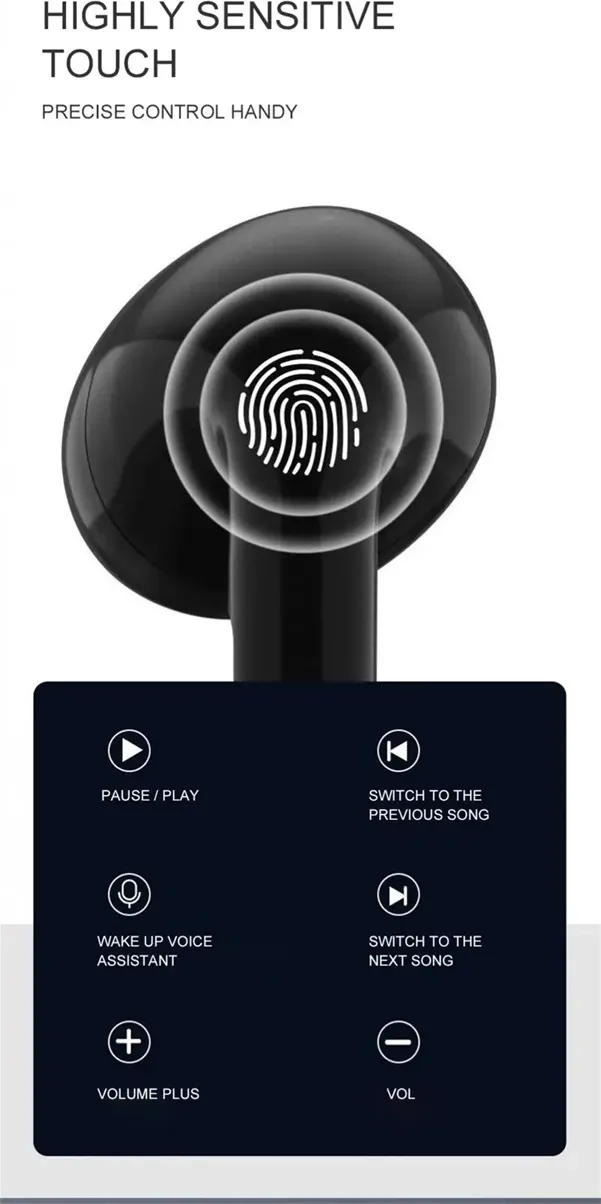 Dëgjuese Lenovo LivePods LP80, të zeza - 6