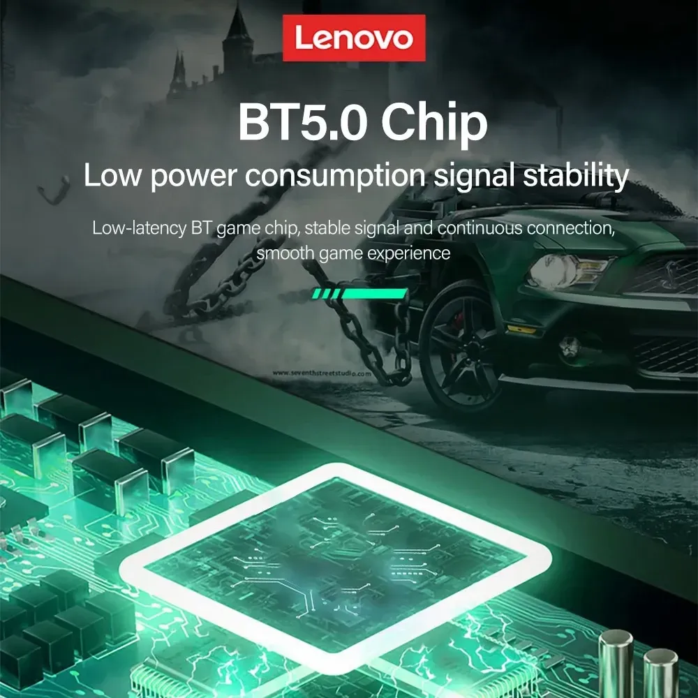 Dëgjuese Lenovo GM5, të zeza - 3