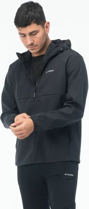 Jakne softshell për meshkuj Fitanu FARISE, e zezë - 14
