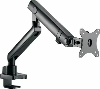 Mbajtës monitori ICYBOX IB-MS313-T për 1 ekran deri 32\" (8 kg), krah me gaz, VESA 75x75/100x100, i zi
