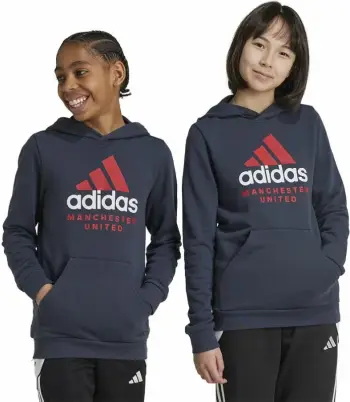 Duks për fëmijë adidas Manchester United, ngjyrë e kaltër