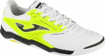 Atlete futbolli Joma për meshkuj, të bardha dhe të verdha