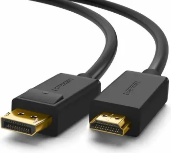 Kablë DisplayPort në HDMI UGREEN 10204 4K2K/30Hz 5m, e zezë, polybag