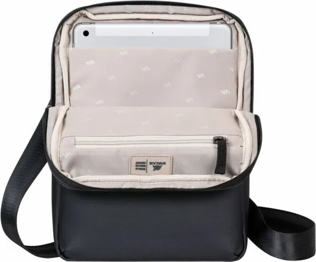 Çantë shpatulle për tablet RIVACASE 8511, deri 11", xhep përparmë, e zezë - 11
