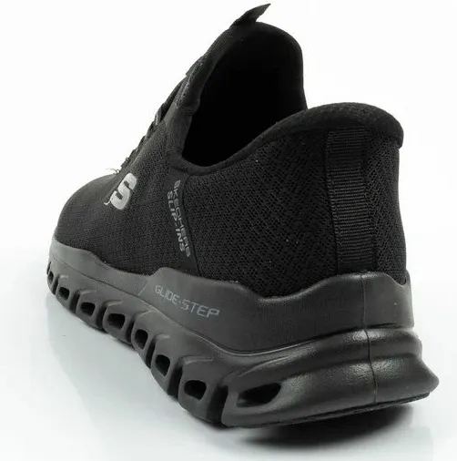 Atlete meshkuj Skechers Glide-Step Slip-Ins, të zeza - 5