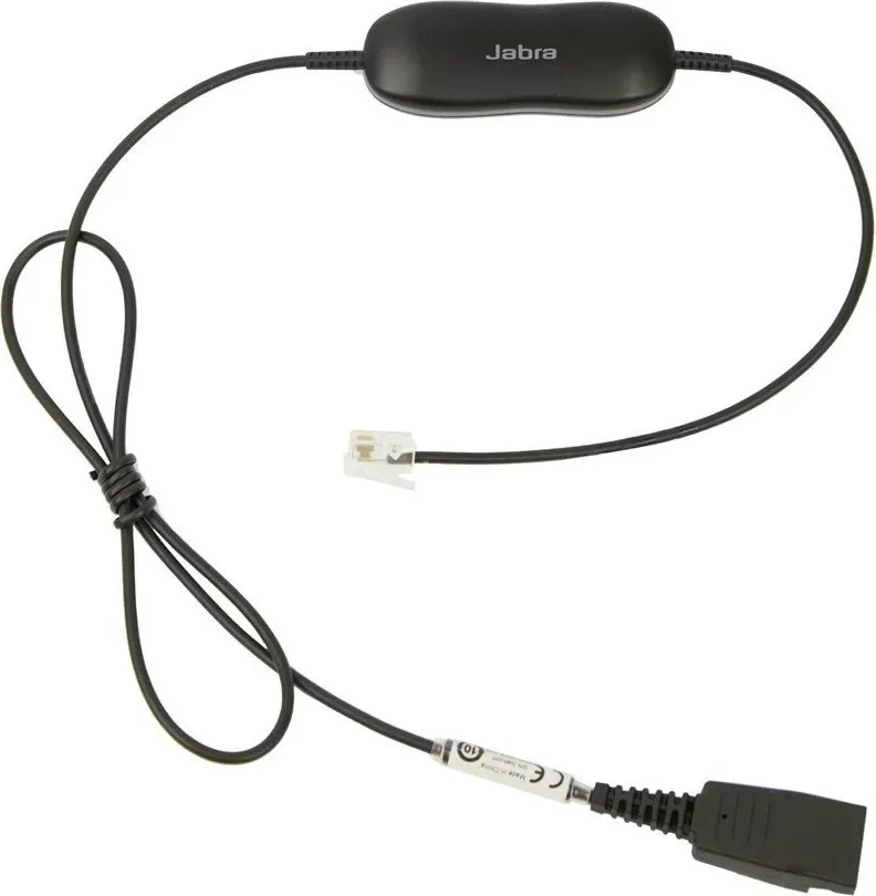 Kabllo Jabra GN1216 për Avaya, RJ-9, kontroll volumit, e zezë - 1