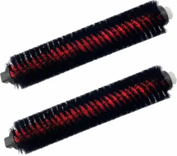 furçë për stacion vetëpastrues ROBOROCK S8 MaxV Ultra/S8 Pro Ultra/S7 MaxV Ultra/S7 Max Ultra, set 2 copë, zi/kuqe