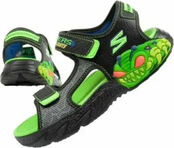 Sandale Skechers për fëmijë, të gjelbra