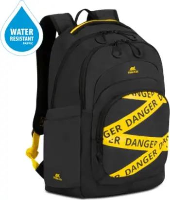 Çantë shpine laptopi RIVACASE 5461 30L për 15.6\", water-repellent, e zezë