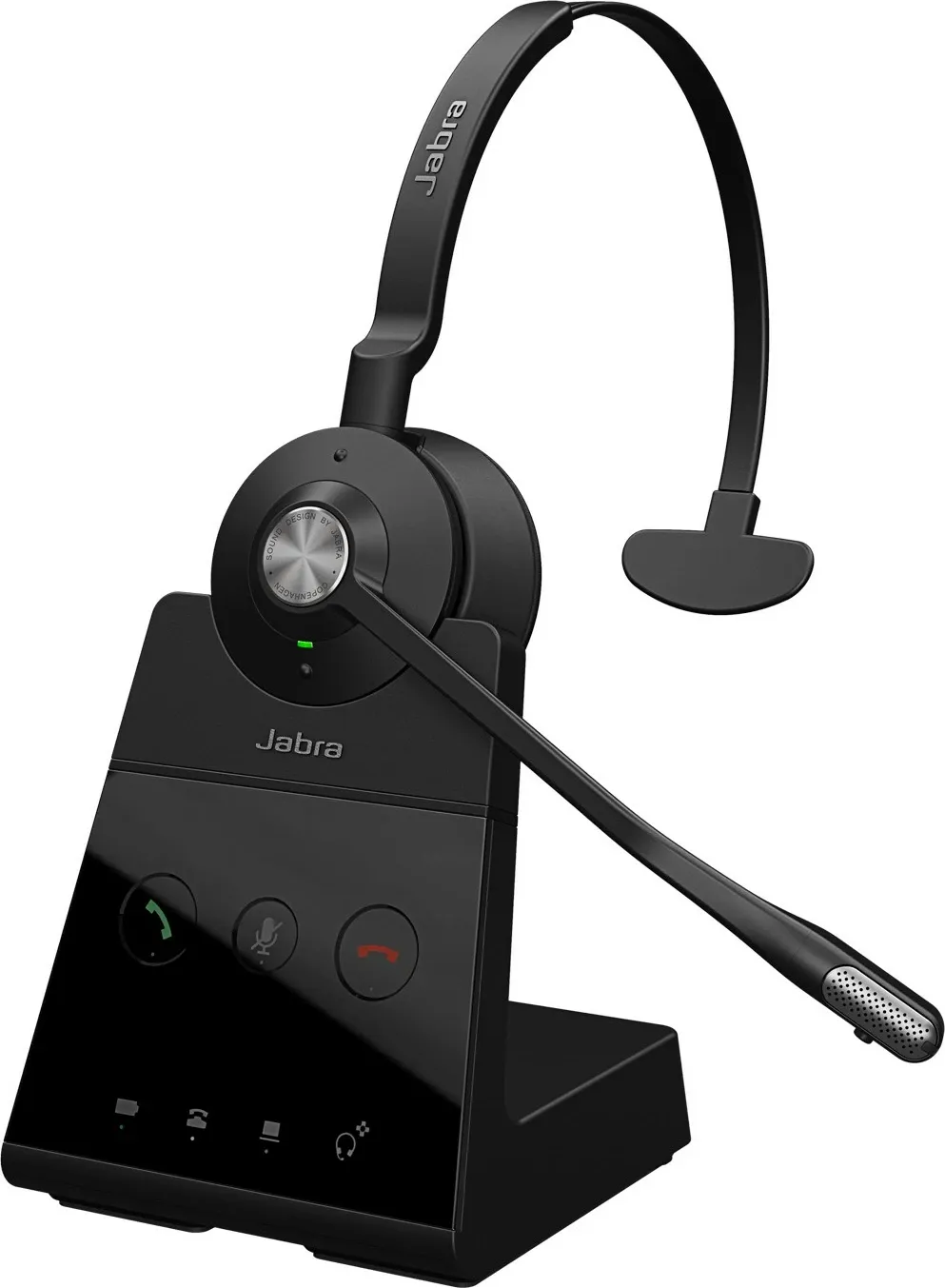 Kufje Jabra Engage 65 SE, Mono, Wireless, 57 g, Zyrë/Qendër thirrjesh, E zezë - 1