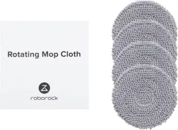 set leckash rrotulluese për fshirje Roborock QR 798, 4 copë, gri