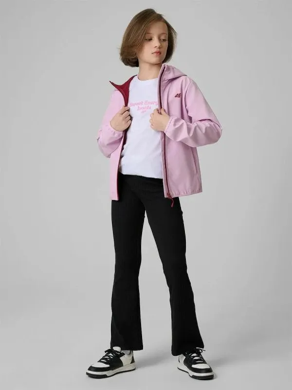 Jakne softshell për vajza 4f 4FJWSS26TSOFF478-47S - 3