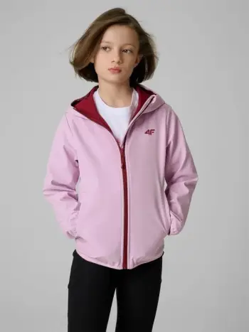 Jakne softshell për vajza 4f 4FJWSS26TSOFF478-47S