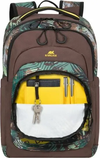 Çantë shpine laptopi RivaCase 5461 30L për 15.6\", Jungle - 7
