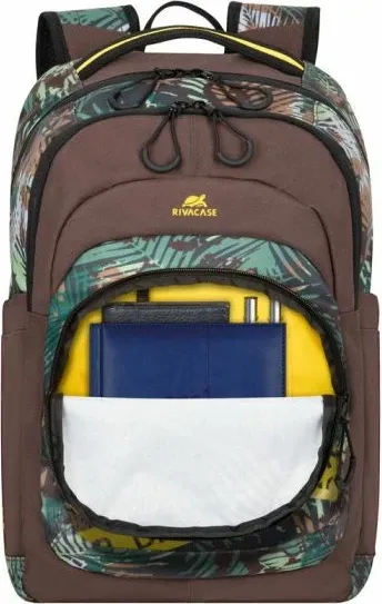 Çantë shpine laptopi RivaCase 5461 30L për 15.6\", Jungle - 8
