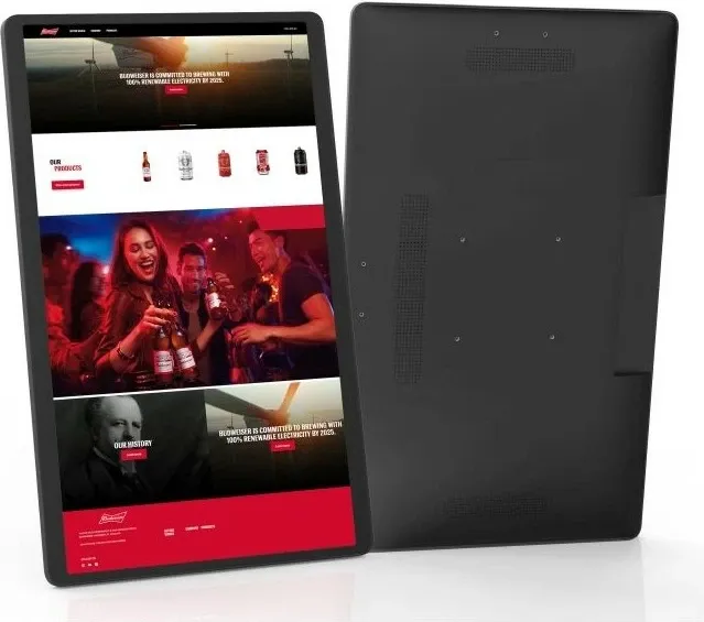 Tablet ALLNET High Performance Display 32 inç, Android 12, RK3588, HDMI, e zezë - 5