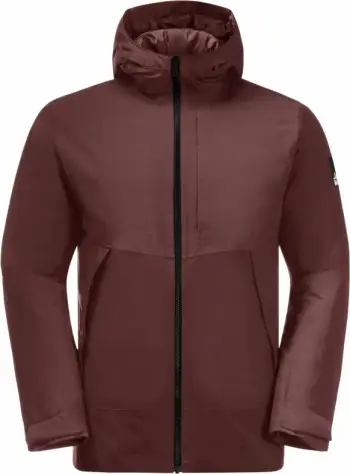 Jakne për meshkuj Jack Wolfskin, e kuqe