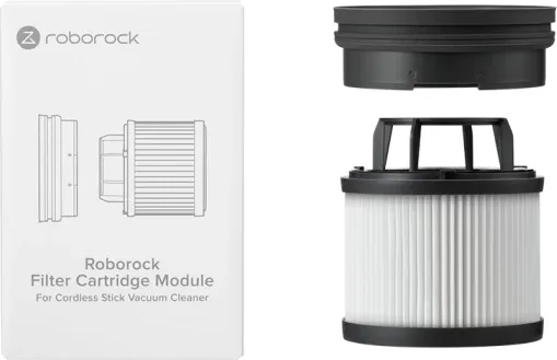 set filtrash Roborock H60, MPN 8.04.0042, 2 copë, bardhë/zi - 1