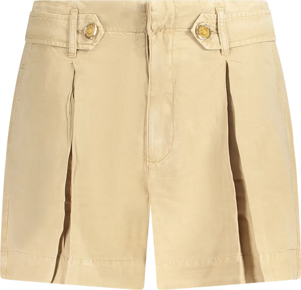 Shorce për femra GUESS JEANS, bezhe - 1