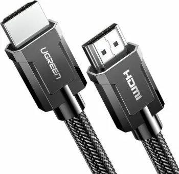 Kabllo HDMI, UGREEN, 70319, 1m, HDMI 2.1, 8K@60Hz, 4K@120Hz, 48Gbps, Ultra High Speed, eARC, e zezë/gri, në kuti