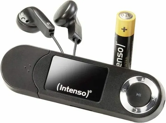 MP3 player Intenso Music Walker MPN 3601470 16GB microSD, LCD, USB 2.0, set me kufje + bateri AAA, zi - 1
