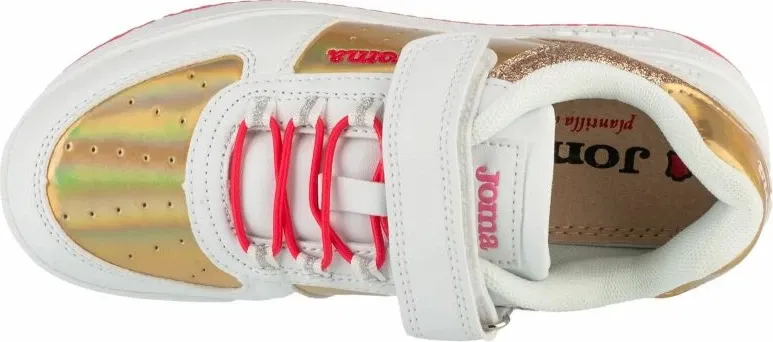 Atlete për fëmijë Joma, të bardha dhe të arta - 3