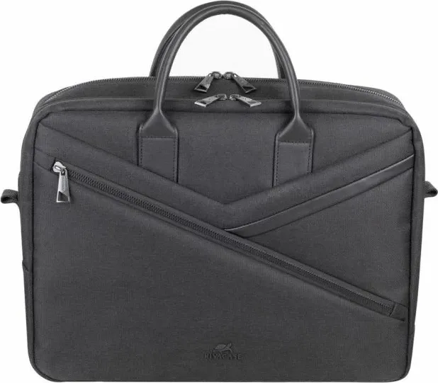 çantë laptopi RIVACASE ECO 8134 15.6\", RPET, rezistente ndaj ujit, e zezë - 12