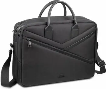çantë laptopi RIVACASE ECO 8134 15.6\", RPET, rezistente ndaj ujit, e zezë