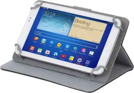 Mbështjellës për tablet RIVACASE 3012, deri 7\", PU lëkurë, i zi - 4