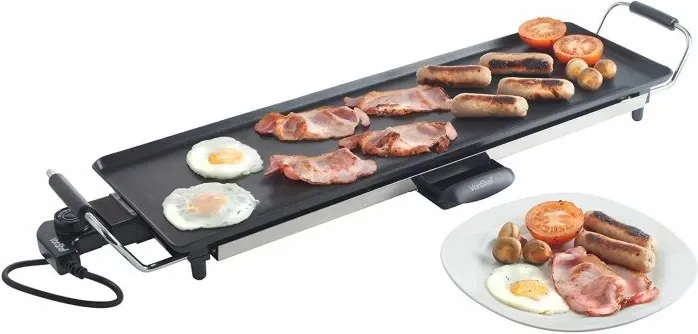 Grill teppanyaki elektrik VONSHEF XL 2013063, 2000W, 70x23cm, i zi - 2