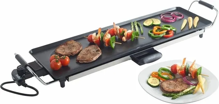 Grill teppanyaki elektrik VONSHEF XL 2013063, 2000W, 70x23cm, i zi - 7
