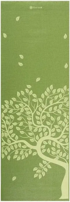 Tapet yoga Inny TREE OF LIFE 4mm, i gjelbër