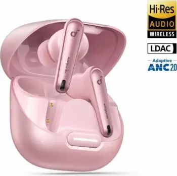 Kufje ANKER Soundcore Liberty 4 NC, Bluetooth 5.3, ANC 2.0, Hi-Res LDAC, 10/50 orë, rozë