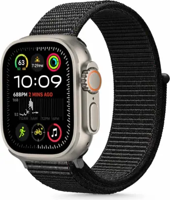 Rrip najloni për Apple Watch Tech-Protect, 44/45/46/49 mm, i zi
