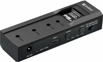 Stacion klonimi & dock SSD/HDD Sandberg 136-49 USB-C 3.2 Gen 1, M.2 NVMe + SATA, 2230-2280, i zi