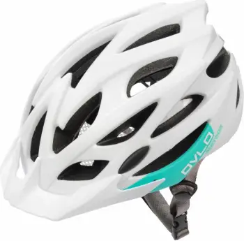 Helmetë biçiklete Meteor Ovlo L, e bardhë/mint