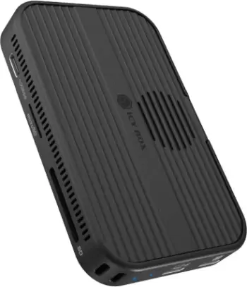 Stacion dokimi 7-në-1 ICYBOX IB-DK4071M-CU31, bay magnetik për M.2 NVMe/SATA SSD deri 8TB, HDMI 4K@60Hz, USB-C/USB-A 10Gbps, PD 100W, i zi