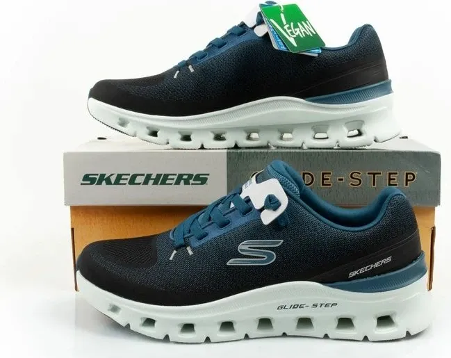 Atlete meshkuj Skechers Glide-Step Pro, kaltër e errët - 10