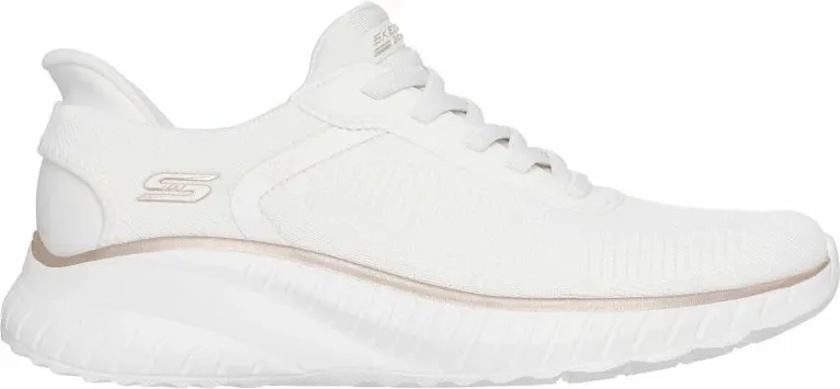 Atlete femra Skechers BOBS SQUAD CHAOS CURRENT MUSE, të bardha - 4
