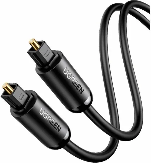kabl audio optik Toslink UGREEN 70890 1 m, i zi, polybag - 1