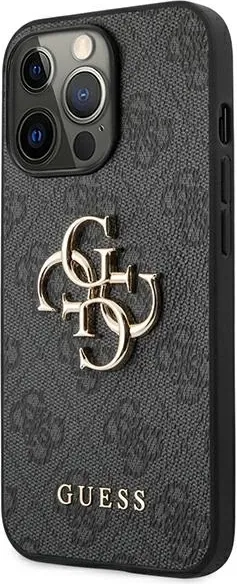 Mbështjellës Guess GUHCP13L4GMGGR për iPhone 13/13 Pro 6.1", gri - 2