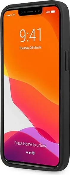 Mbështjellës Guess GUHCP13L4GMGGR për iPhone 13/13 Pro 6.1", gri - 5