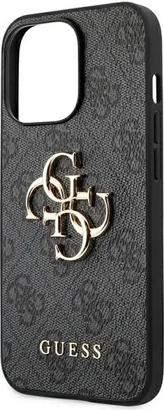 Mbështjellës Guess GUHCP13L4GMGGR për iPhone 13/13 Pro 6.1", gri - 6