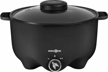 tenxhere elektrike multifunksionale BRUNNER MINUWATT DYOMO 2.5L 400/800/1000W, e zezë (MPN: 7202852N)