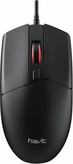 Maus HAVIT MS71 USB optik, 800-1200 DPI, 4 butona, i zi - 3