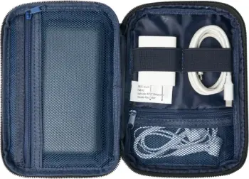 Organizator udhëtimi RivaCase 5631 ECO, 185×40×135 mm, i zi