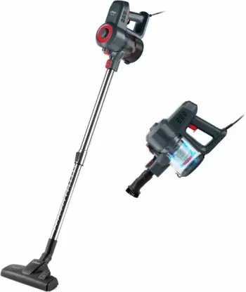 fshesë elektrike me kabllo UFESA Tropical 600W, ciklonike, filtër HEPA, 0.8L, 2-në-1, gri/e zezë me të kuqe