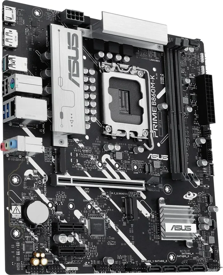 Pllakë amë ASUS PRIME B860M-K, Intel B860, micro ATX - 3